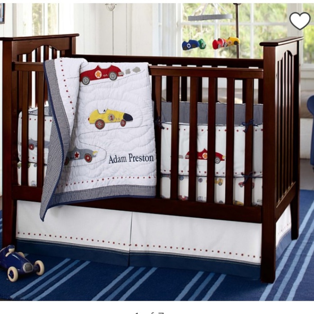 Pottery Barn Kids Crib Skirt (skirt only!)